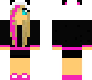 cute panda girl