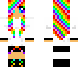 rainbow girl