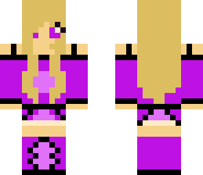 purple girl