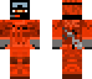 orange soldier
