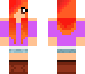 cute red girl
