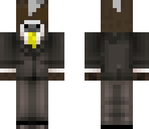cow in a suit