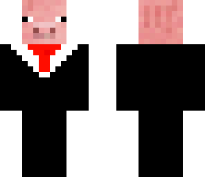 pig in a suit