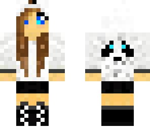 cute girl panda