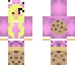 pink cookie monster