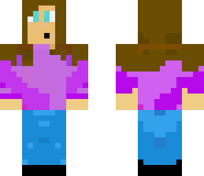 purple girl