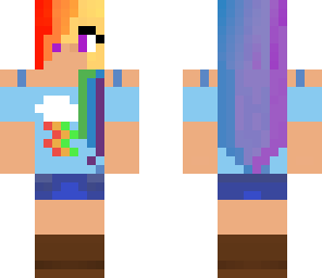 rainbow dash girl