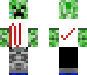creeper in a suit