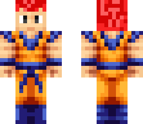 goku red head