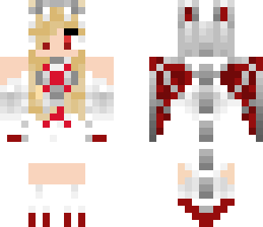 white dragon girl