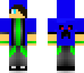 blue teenager