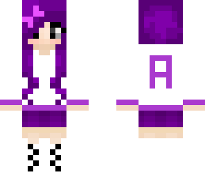 purple girl