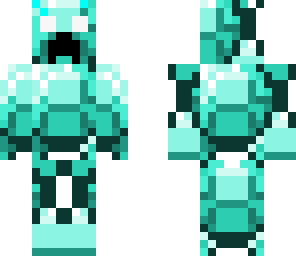 herobrine diamond creeper