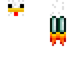 chicken with jettpack