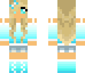 blue girl