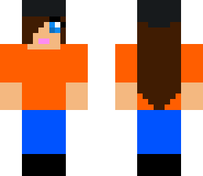 horse rider orange