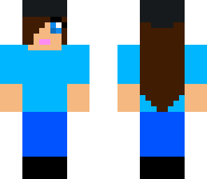 horse rider blue