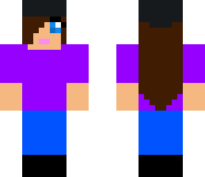 horse rider purple