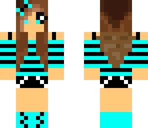 cute blue girl