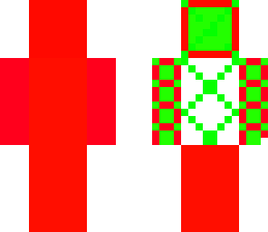red and green