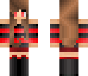 red and black