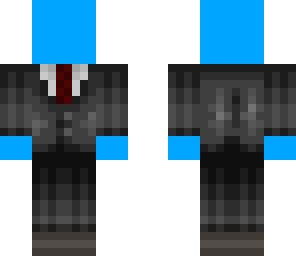 blue man