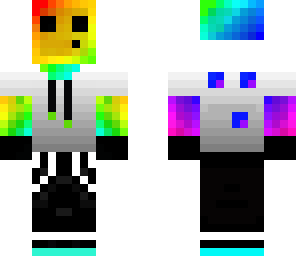 rainbow slime teenager