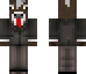 cow in a suit