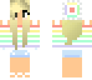 edited rainbow girl