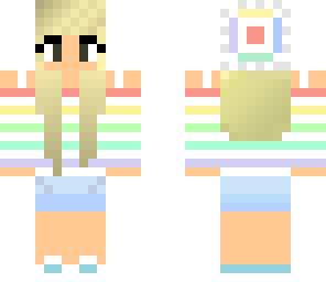 rainbow girl edit