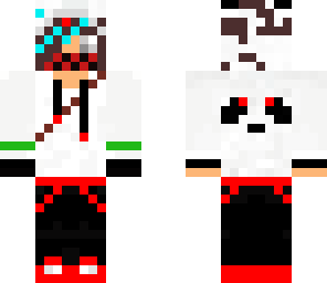 panda boy with grey eyes update 2