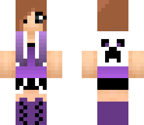 cool creeper girl