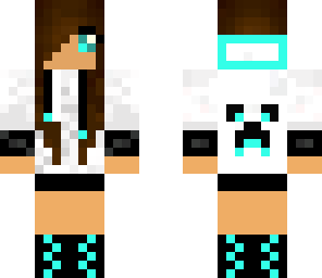 creeper hoodie girl