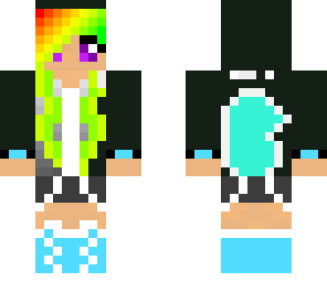 rainbow girl