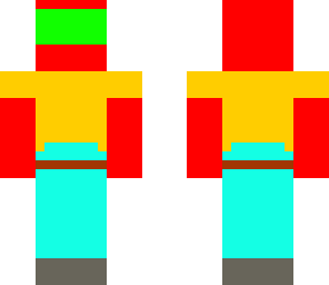 colourful man