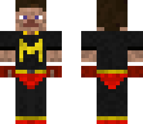 minecraft man - no cape