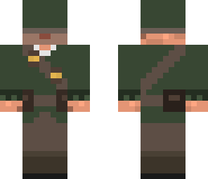 blind soldier