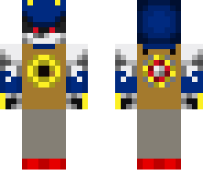 metal sonic ind daryl's clothes