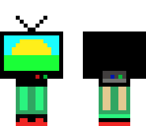 a walking tv