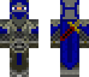 blue night with helmet