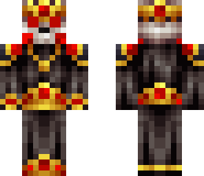 evil king skeleton of death and hatred
