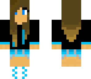 blue girl