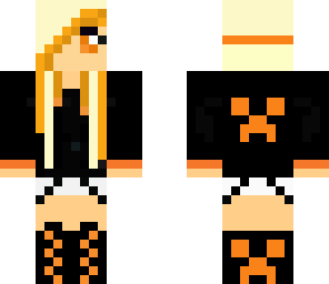 orange creeper girl