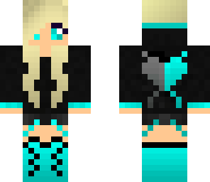 blue girl