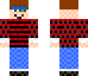 boy whit striped shirt