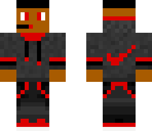 re edited red nike kid