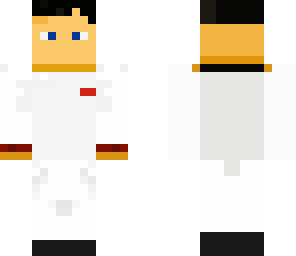 white suit