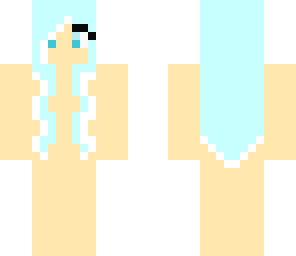 blue hair girl