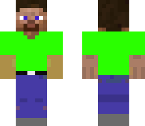 zielony steve