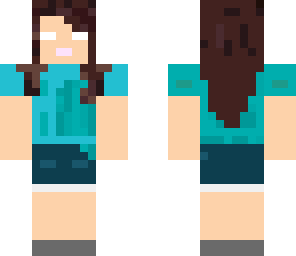 female herobrine original by flowerfol